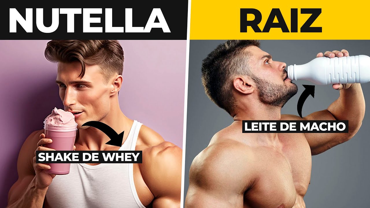 MUSCULAÇÃO RAIZ vs MUSCULAÇÃO NUTELLA (com Tiozão do Fitness)