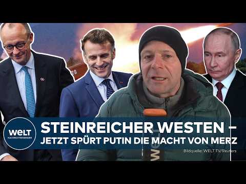 UKRAINE-KRIEG: Trumps Stern verblasst ‒ Warum Merz und Macron für Putin jetzt interessant werden