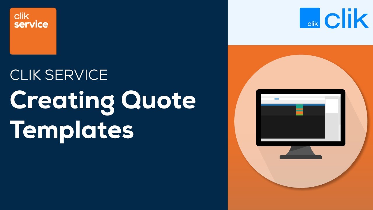 Creating Quote Templates | Clik Service