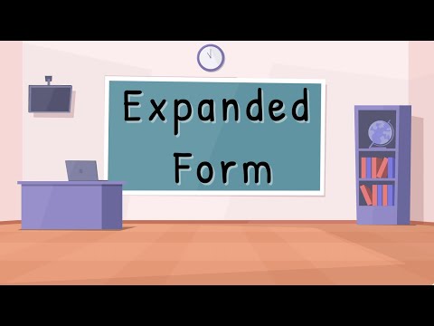 Expanded Form - Grade 2 Math Vocabulary