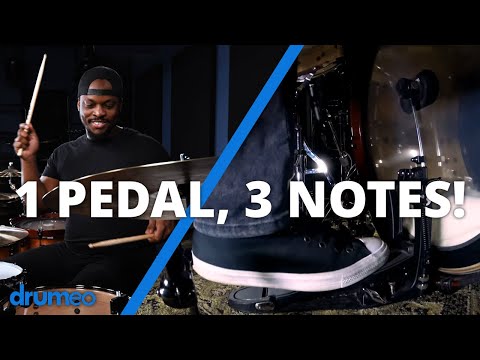 How To Play Single Pedal Triples - Rashid Williams