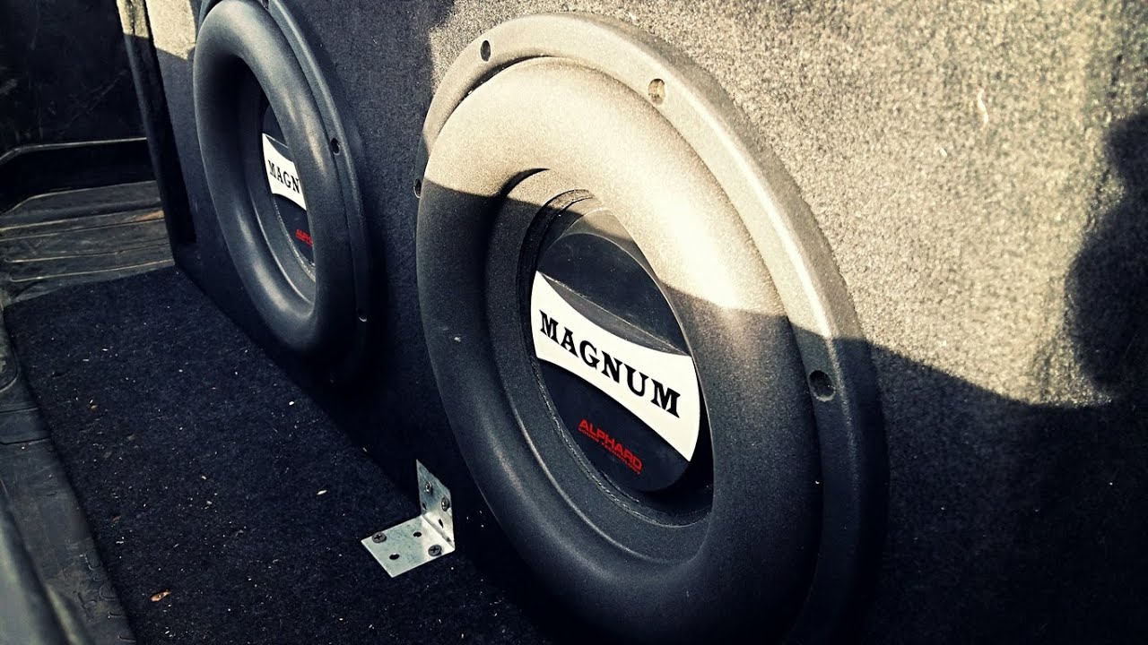 Сабвуфер Alphard Magnum M10D2