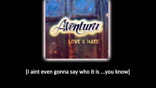 Aventura - I'm Sorry (lyric - letra)