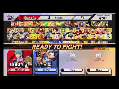 AoS: OW | C3PO(Diddy Kong) vs Majora(Robin) - Winners Semis