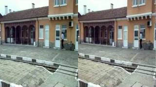 preview picture of video 'Railway station in Razlog 3D'