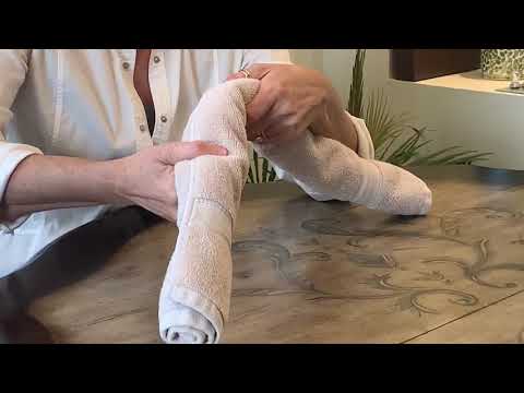 GRIP AND PINCH EXERCISES WITH A HAND TOWEL