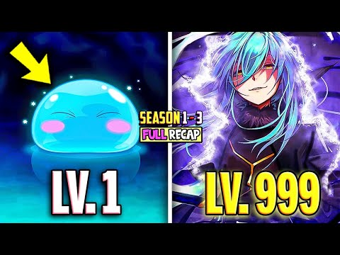 🍄Geek Reincarnated into a Slime but Became The Strongest Person in the World🍁 Slime Season 1-3 Recap