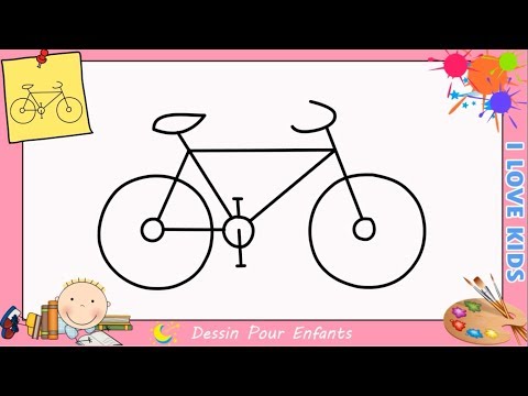 Dessin vélo FACILE (mettre à jour) - Comment dessiner un vélo FACILEMENT 3