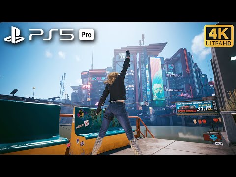 Cyberpunk 2077 Update 2.3 - PS5 PRO Gameplay 4K 60FPS