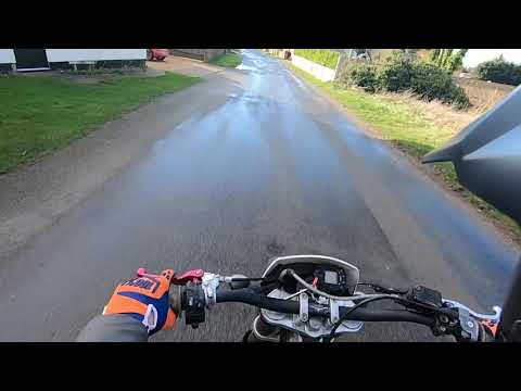 !!!CRASH!!! DERBI SENDA DRD PRO METRAKIT PRO RACE 3 70