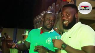 Counselor Lutterodt dances with Adjorlolo's fiancée to smoke peace pipe