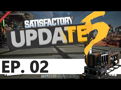 Satisfactory Update 5 Gameplay Ep 02 - MAM Research and Coal Power Tutorial  / Guide / Let's Play