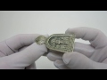 Видеообзор Серебряная ладанка "Благословляющий Христос" 3110083