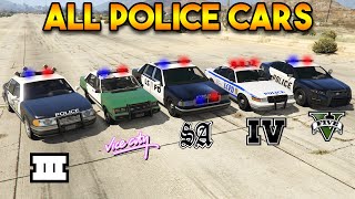 POLICE CAR FROM EVERY GTA Mp4 3GP & Mp3