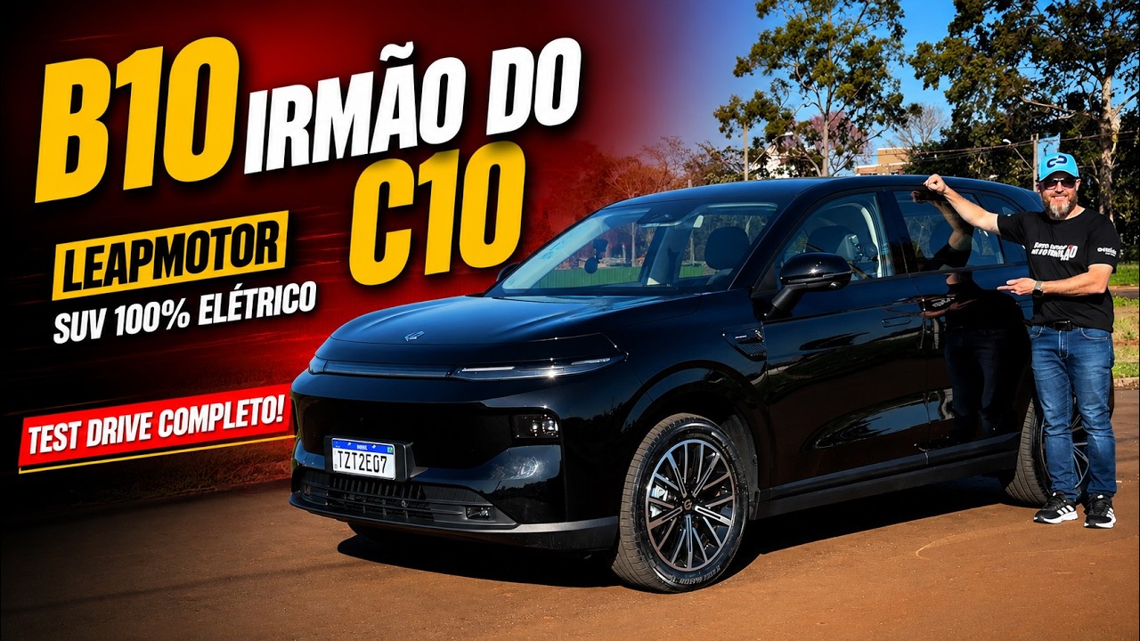 LEAPMOTOR B10 - O SUV Elétrico que Surpreendeu no Teste!
