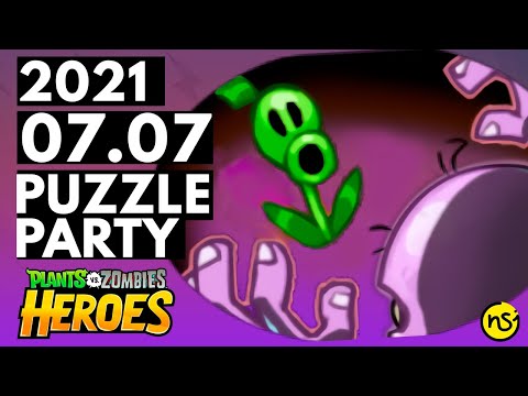 Fiesta de Puzzles 07 - 07 - 21 | PvZ Heroes