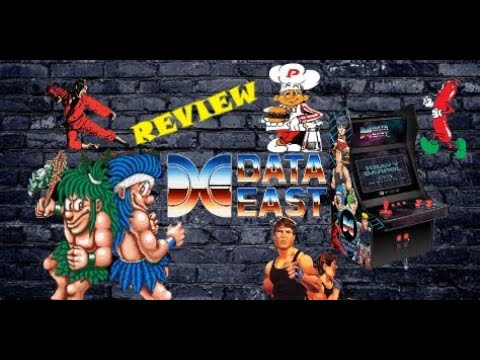 MY ARCADE Data East Classics mini arcade/Numbskull/Arcade 1UP Countercade. Burgertime, Caveman Ninja