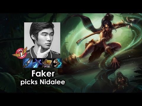 Faker picks Nidalee