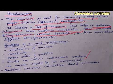 Marketing research and its importance class 11 entrepreneurship notes