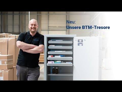 Lernen Sie unsere neuen BTM-Tresore kennen!