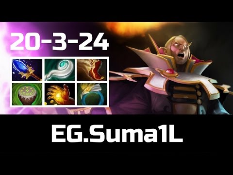 EG.Suma1L • Invoker • 20-3 — Pro MMR Gameplay Dota 2