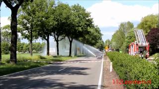 preview picture of video 'Gaslekkage langs N484 in Leerdam'