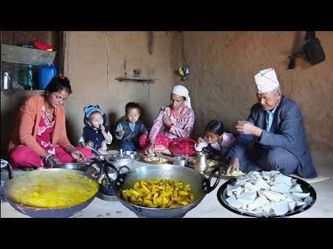Authentic Nepali Village Cooking || Best Food for the Cold Winter ||