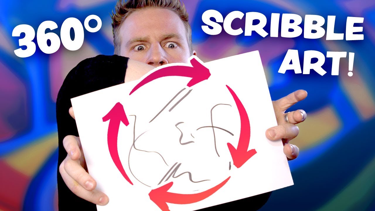 I do The Scribble Challenge on Every Angle!? *HARD!*