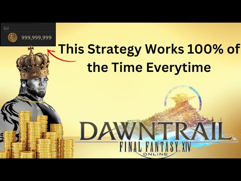 FFXIV Gil Making Master Class - The Strategy That Got Me To Max Gil