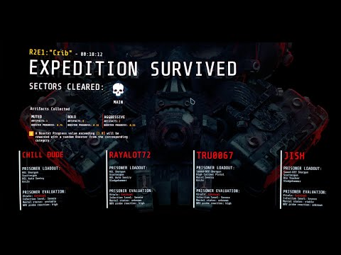 GTFO R2E1 Speedrun 18:12 (Logless)