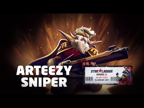 Arteezy (Sniper) - TEAM SECRET vs. MOSCOW FIVE @ SLTV Star Series Season 12
