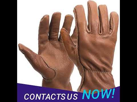 Promotional leather gloves