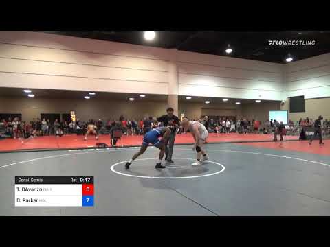 195 Lbs Consolation - Thomas DAvanzo, Central Florida Wrestling Academy @LHP (Lake Highland Prep)