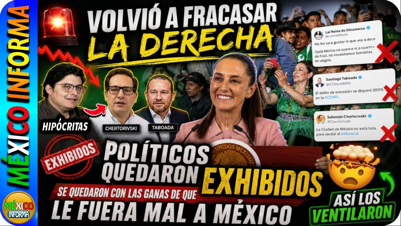 VOLVIÓ A FRACASAR LA DERECHA. LEGISLADOR LOS EXHIBE. ASÍ DE HIPÓCRITAS SE COMPORTARON. SALEN NÚMEROS