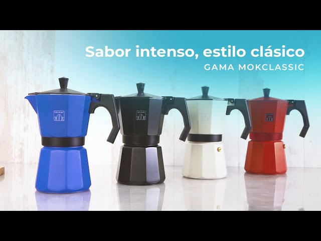 Cafetera Italienne Cecotec Mokclassic 900 Red 550 ml 9 tasses aluminium video