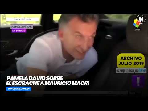 Pamela David sobre el escrache a Mauricio Macri- Minuto Argentina