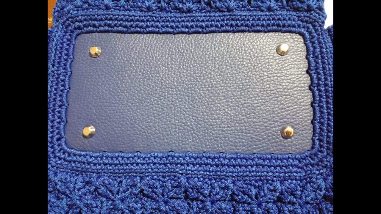 Watch Now Fondo rettangolare borsa - Come agganciarsi - Crochet Fondo rettangolare borsa - Come agganciarsi - Crochet