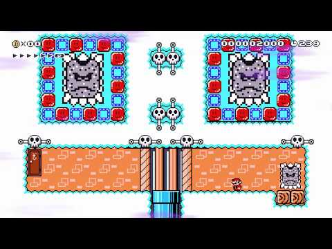 Rage of the Mighty Skystones! (Super Mario Maker 2)