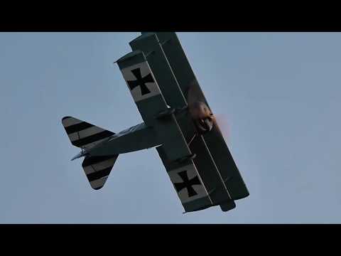Fokker Dr.1 at Oldtimer-Fliegertreffen 2019 Hahnweide