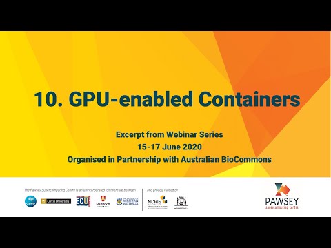 GPU enabled Containers
