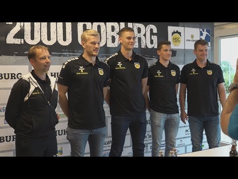 Drei Neuzugänge, eine Mission -  HSC Coburg startet Vorbereitung