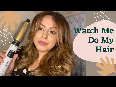 Watch Me Do My Hair ft: Conair 2in1 Hot Air Brush