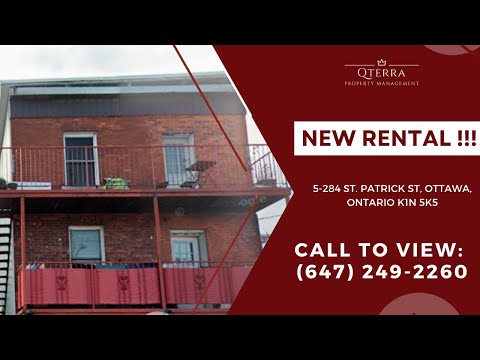 5-284 St. Patrick St, Ottawa, Ontario K1N 5K5 - Video 7 of 7