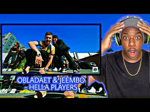 RUSSIAN DRILL/RAP! 🇷🇺 | OBLADAET & JEEMBO - HELLA PLAYERS [REACTION!!!]