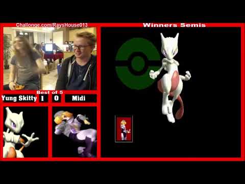 Yung Skitty (Mewtwo) vs. Midi (Sheik) - Winners Semis #013