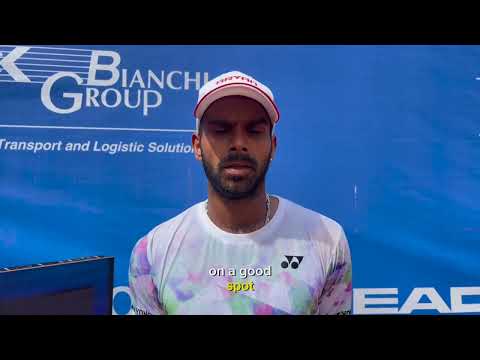 "One of my best matches this year" - Sumit Nagal after beating ATP #112 Piros on Como