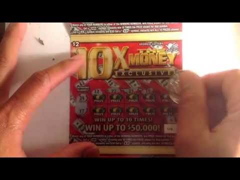 10x the money exclusive.... $91 new Georgia scratch off...pt 4