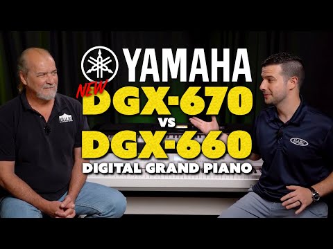 NEW Yamaha DGX-670 vs DGX-660 | Overview/Comparison & DEMO