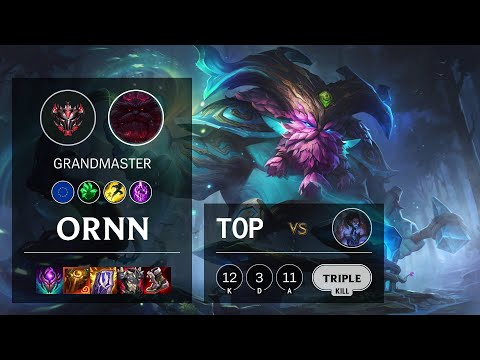 Ornn Top vs Sylas - EUW Grandmaster Patch 11.11