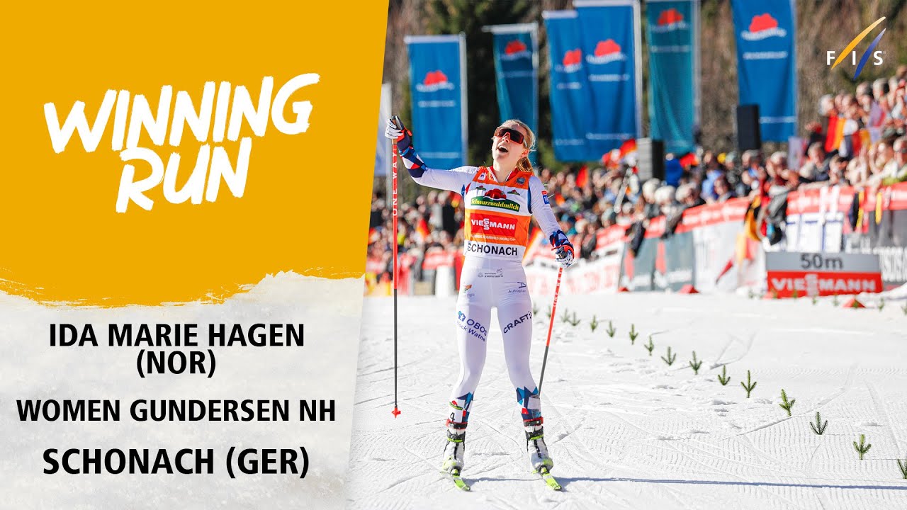 Ida Marie Hagen outclasses her compatriots for top spot | FIS Nordic Combined World Cup 23-24